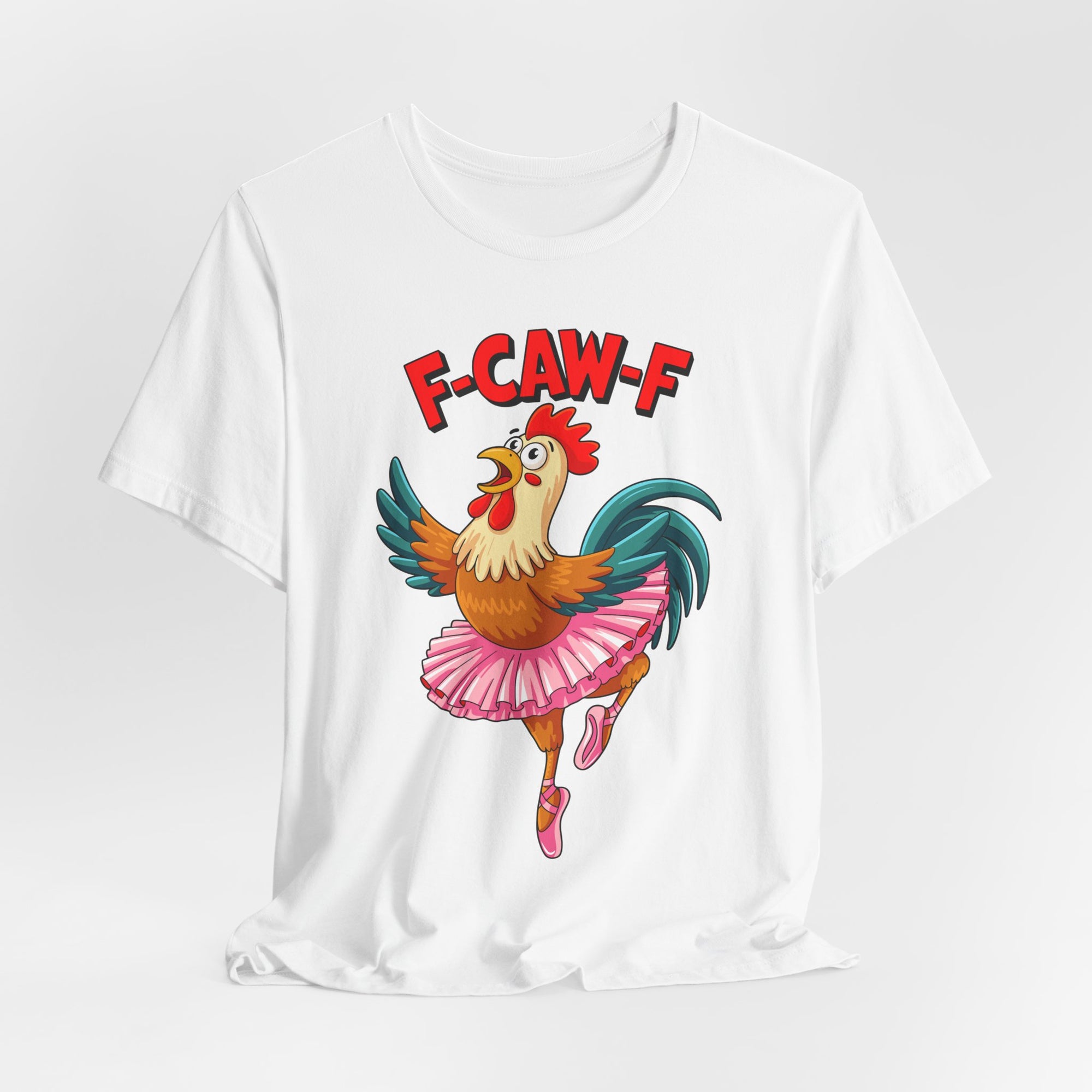 F-CAW-F Ballerina Rooster Tee
