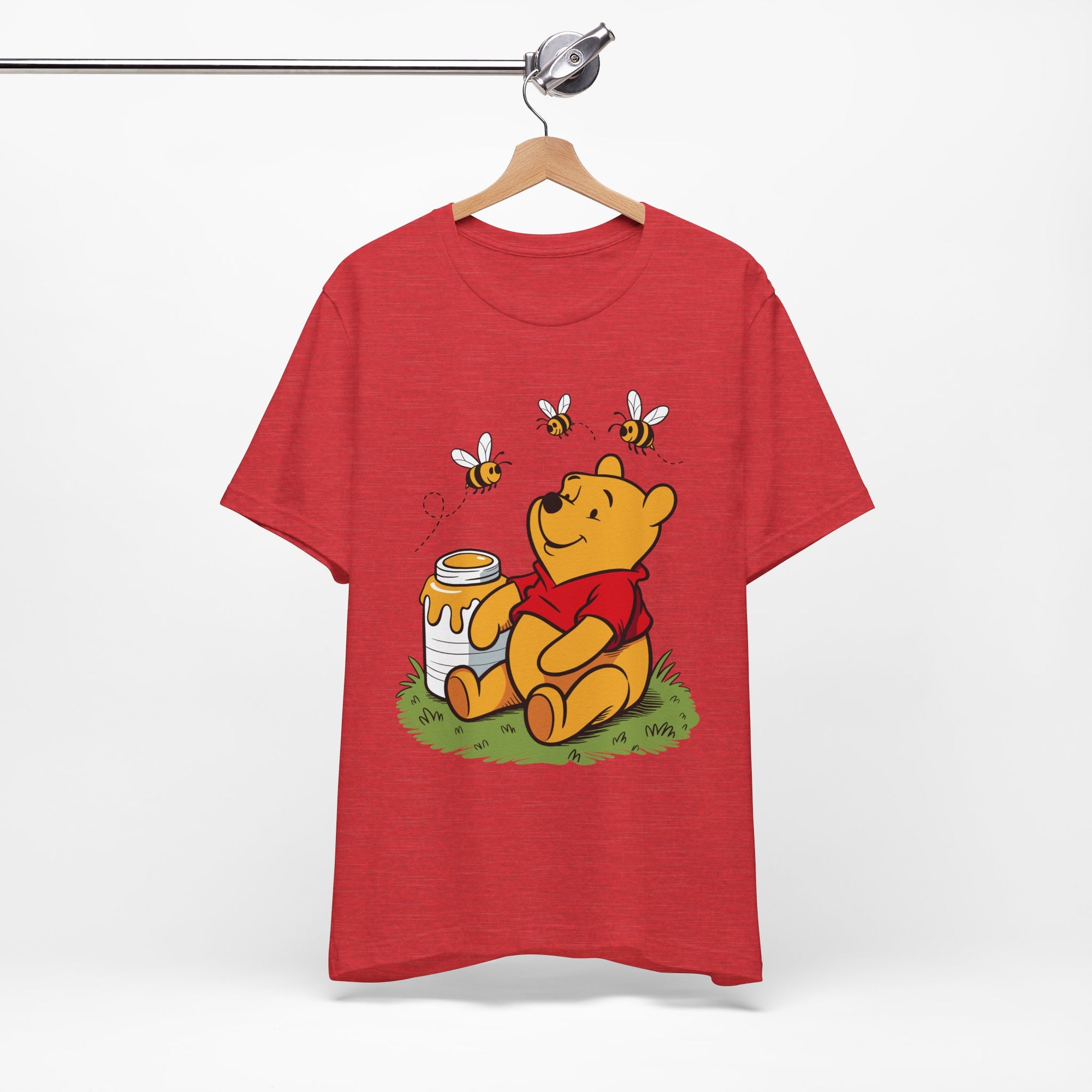 Cute Honey Bear Graphic Cozy Bee Lovers Unisex Shirt