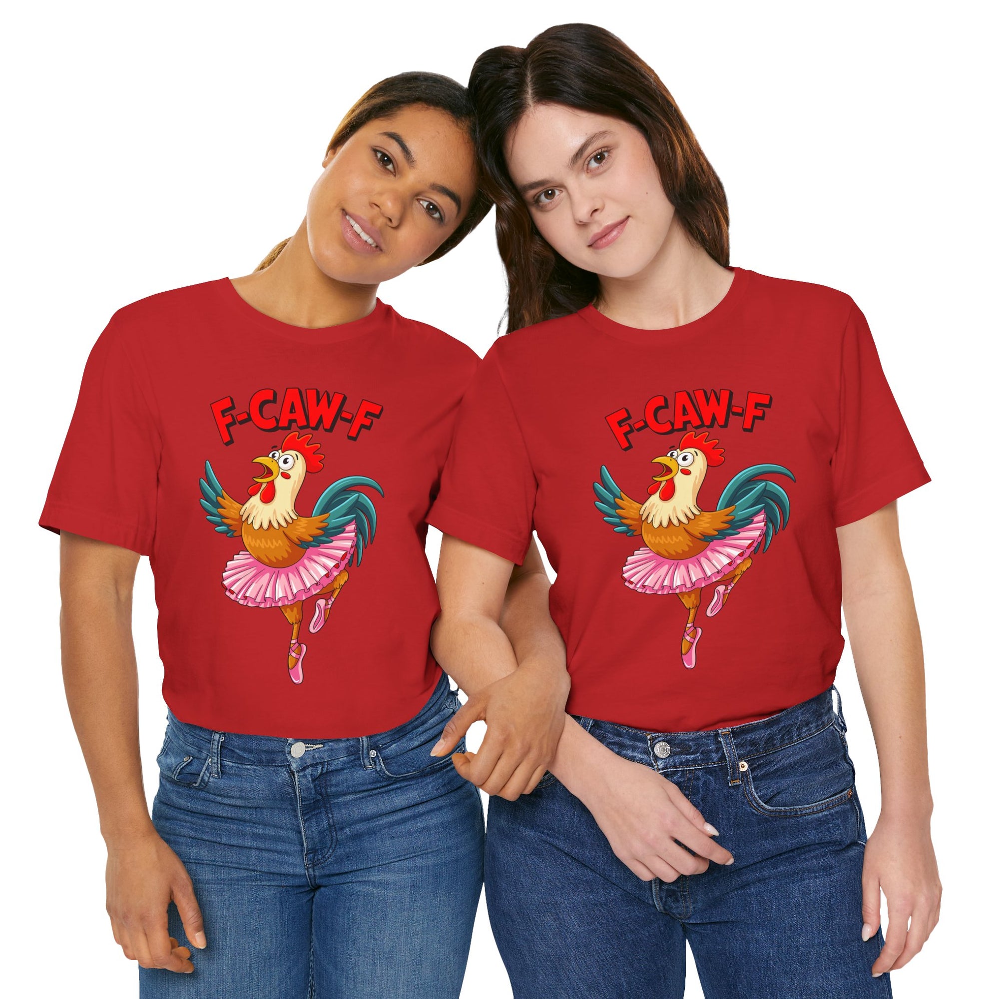 F-CAW-F Ballerina Rooster Tee