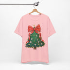 Christmas Tree Graphic Tee, Festive T-Shirt, Holiday Apparel, Unisex Christmas Shirt, Gift for Christmas Lovers, Seasonal Outfit