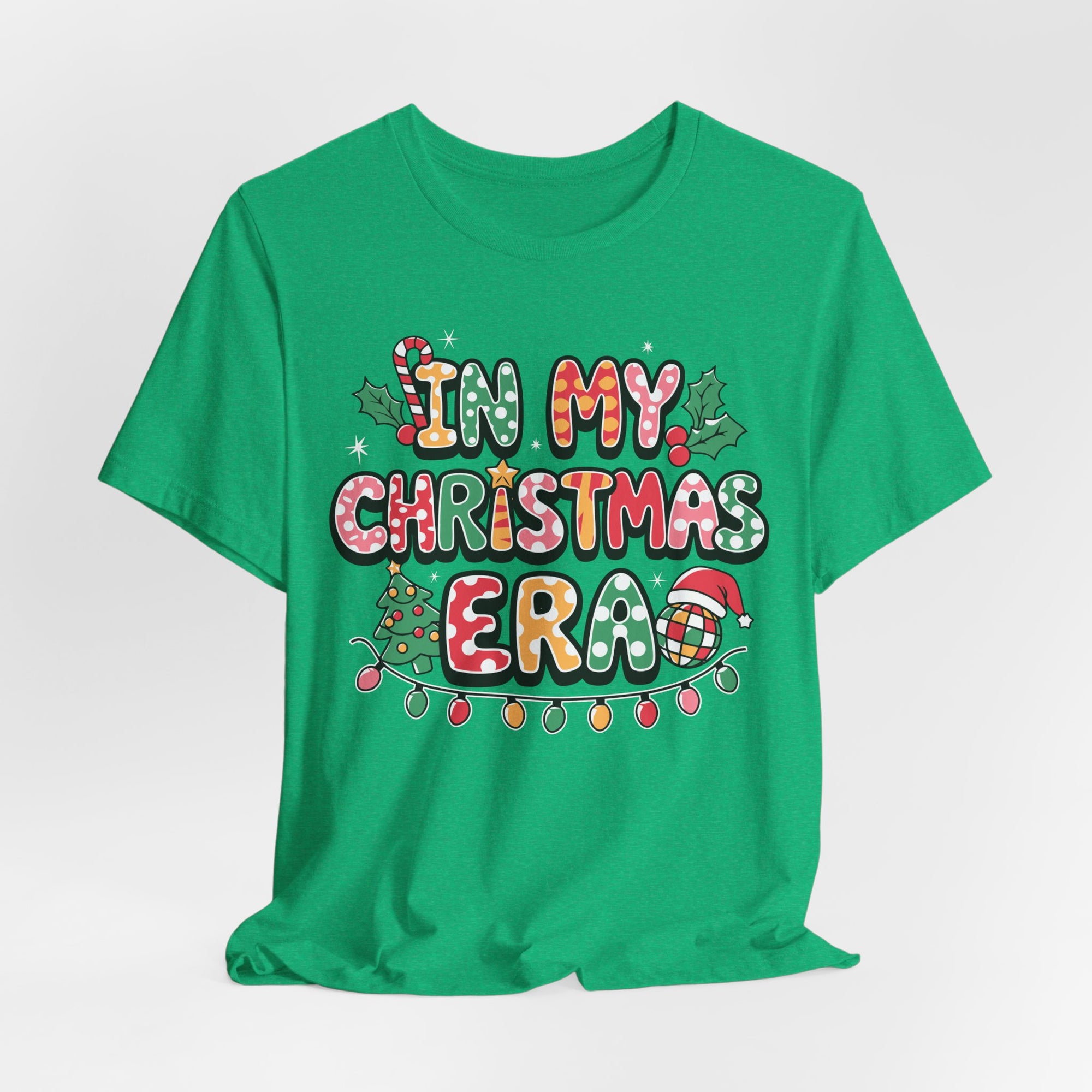 Festive Christmas Tee, Holiday Shirt, Unisex Christmas T-Shirt, Gift for Him/Her, Cozy Christmas Apparel, Merry and Bright Top