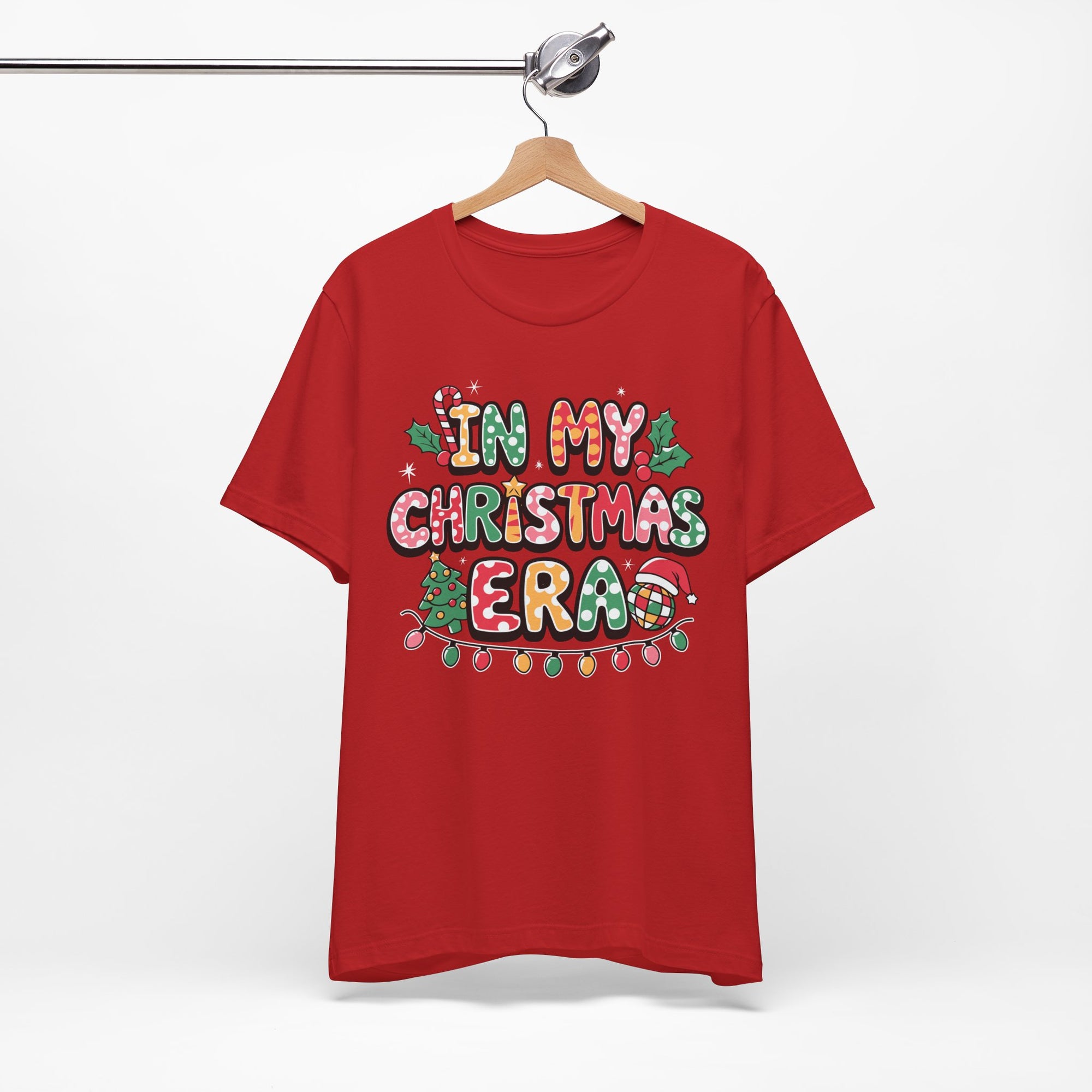 Festive Christmas Tee, Holiday Shirt, Unisex Christmas T-Shirt, Gift for Him/Her, Cozy Christmas Apparel, Merry and Bright Top