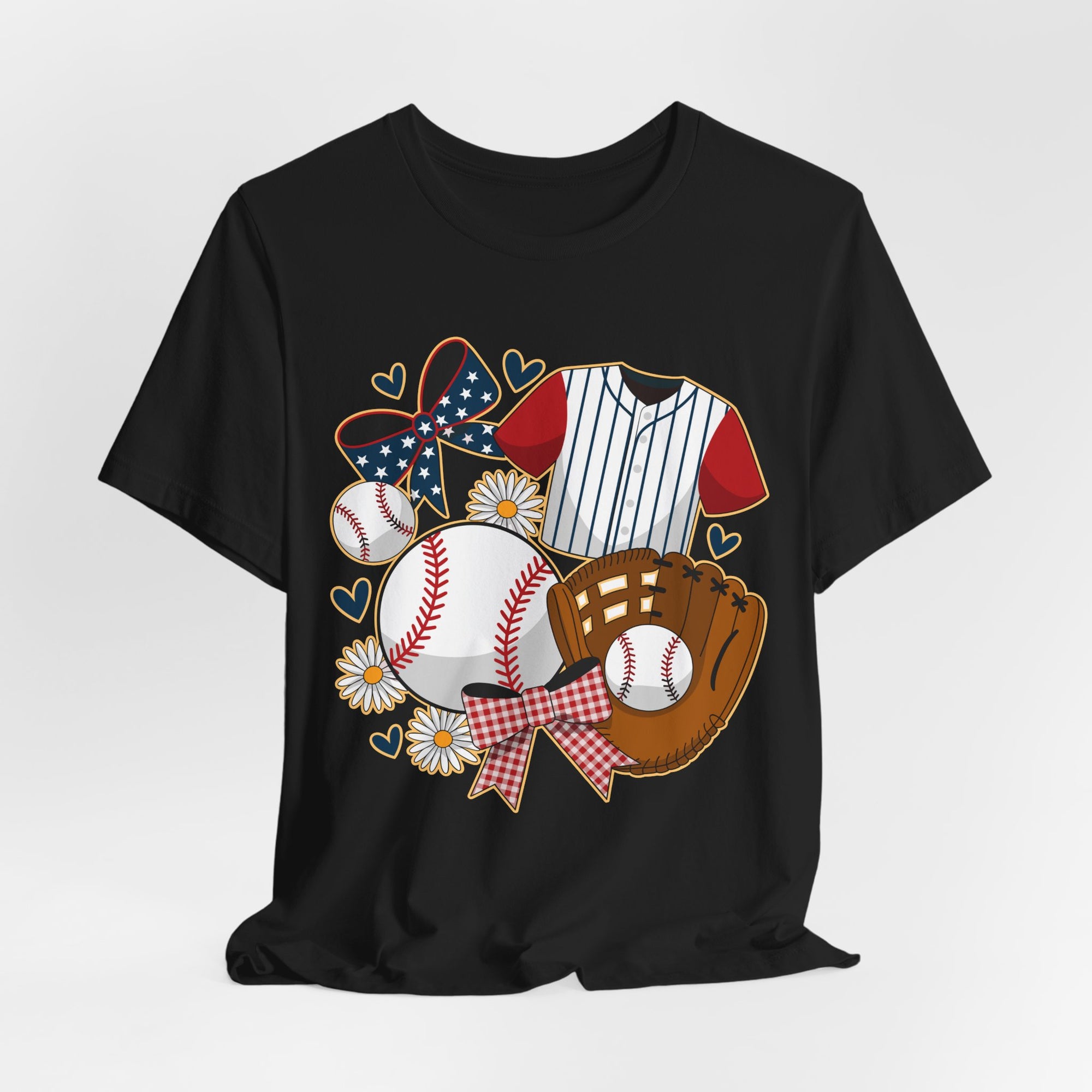 Baseball-Themed Unisex Jersey Tee, Perfect for Sports Fans, Great Gift for Game Days, Soft Cotton T-Shirt for Comfort.