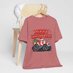Merry Christmas Monster Truck  Festive Holiday Graphic Shirt
