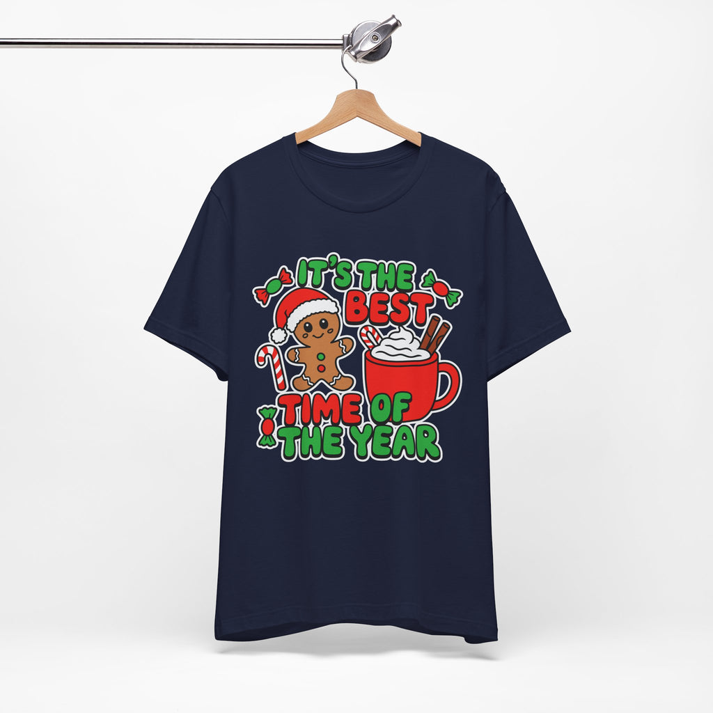 Holiday Cheer Tee - Unisex Jersey Short Sleeve Tee, Christmas Winter Celebration Shirt
