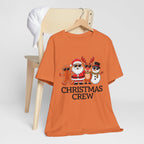 Christmas Crew Short Sleeve Tee - Holiday T-Shirt