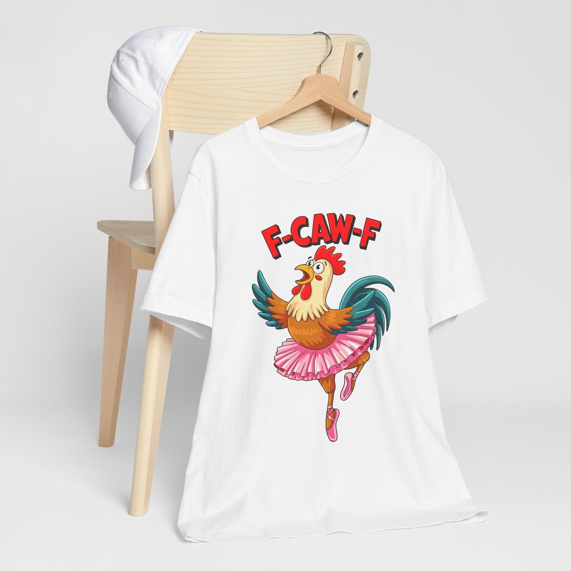 F-CAW-F Ballerina Rooster Tee