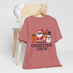 Christmas Crew Short Sleeve Tee - Holiday T-Shirt
