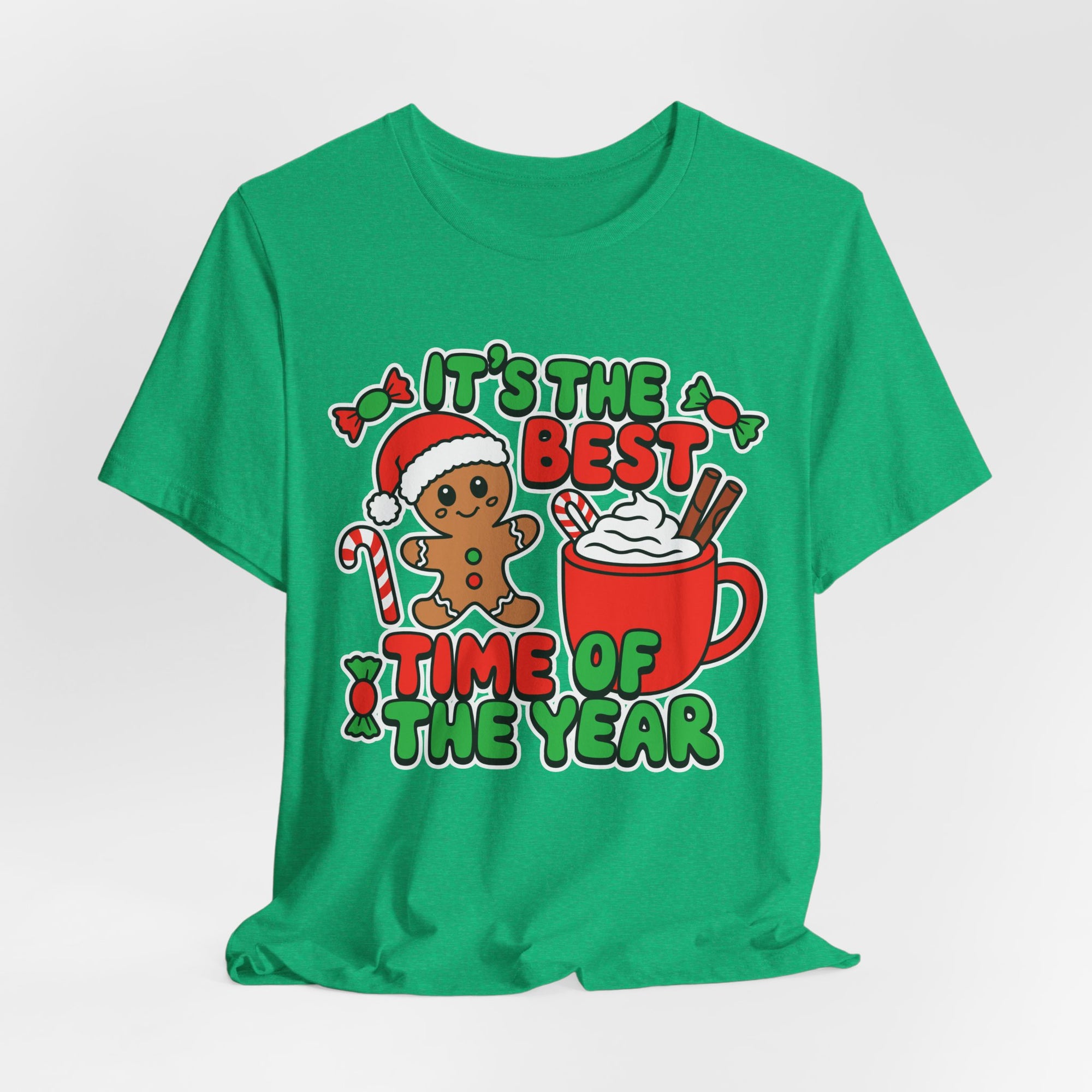 Holiday Cheer Tee - Unisex Jersey Short Sleeve Tee, Christmas Winter Celebration Shirt