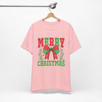 Merry Christmas Unisex Short Sleeve Tee, Holiday Shirt, Christmas Gift, Casual Wear, Family Matching Outfits