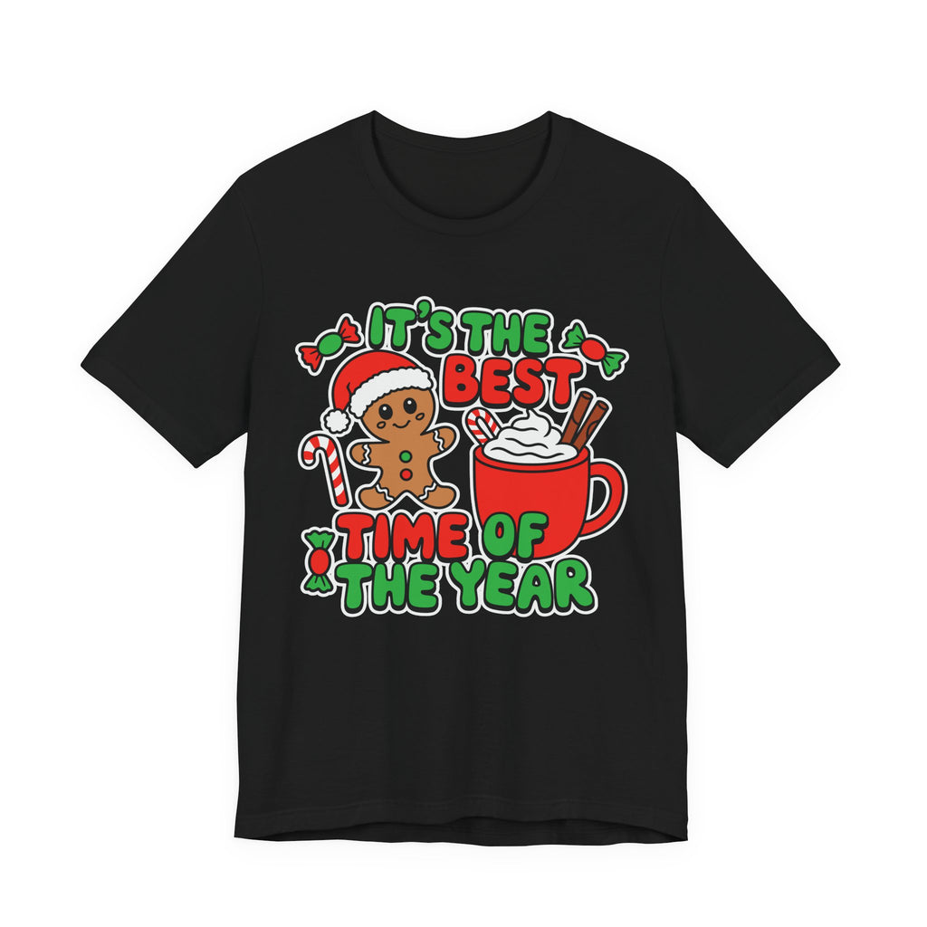Holiday Cheer Tee - Unisex Jersey Short Sleeve Tee, Christmas Winter Celebration Shirt