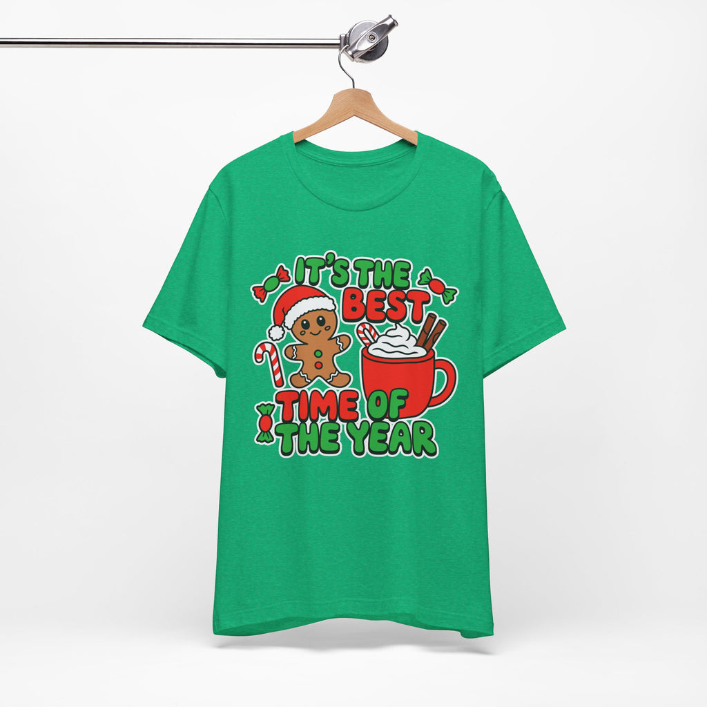 Holiday Cheer Tee - Unisex Jersey Short Sleeve Tee, Christmas Winter Celebration Shirt