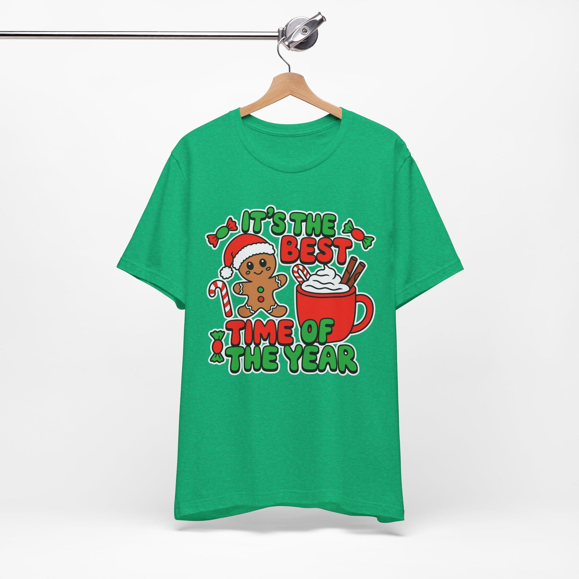 Holiday Cheer Tee - Unisex Jersey Short Sleeve Tee, Christmas Winter Celebration Shirt