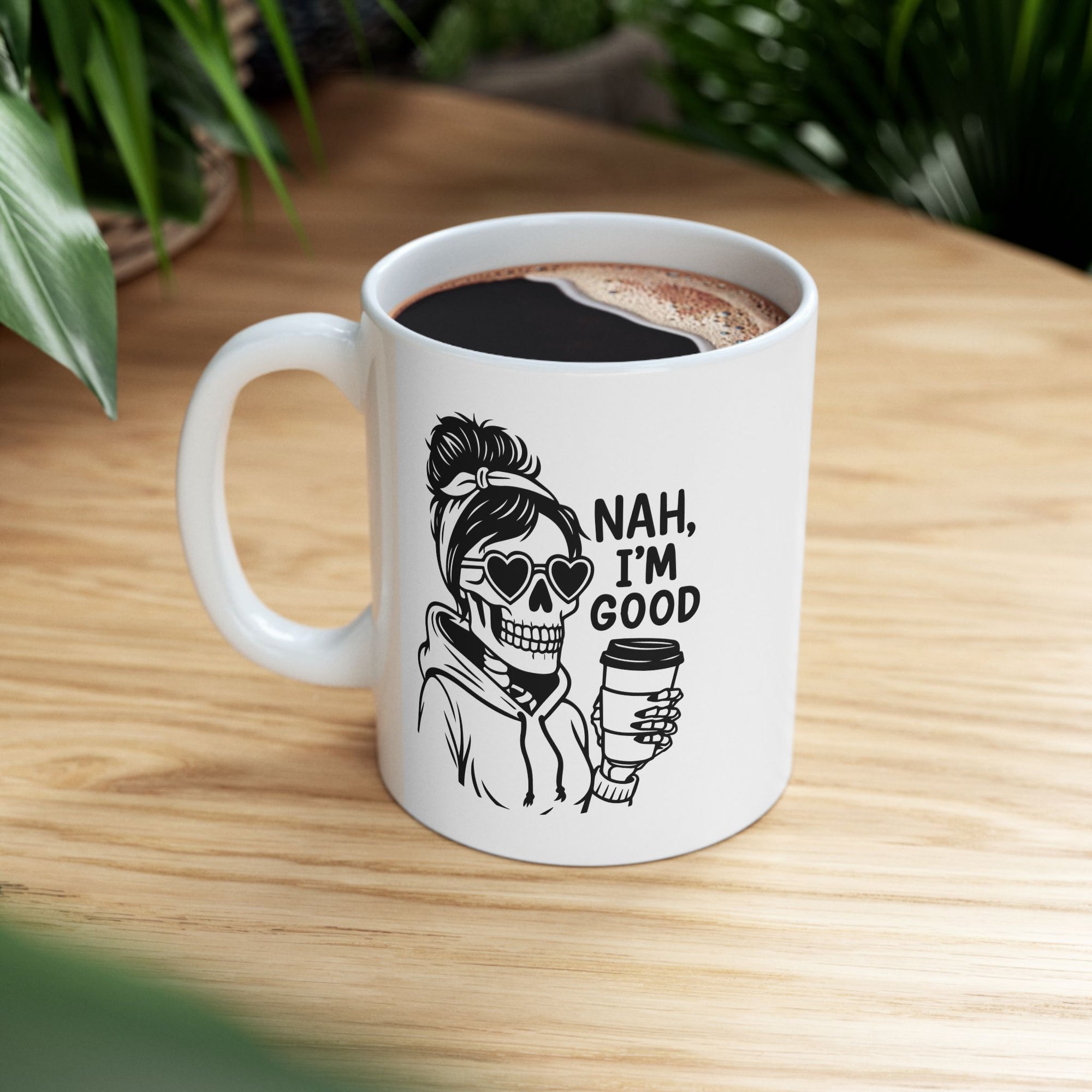 Funny Quote Ceramic Mug - Perfect Gift for Coffee Lovers, Home Office, Birthdays, Christmas
