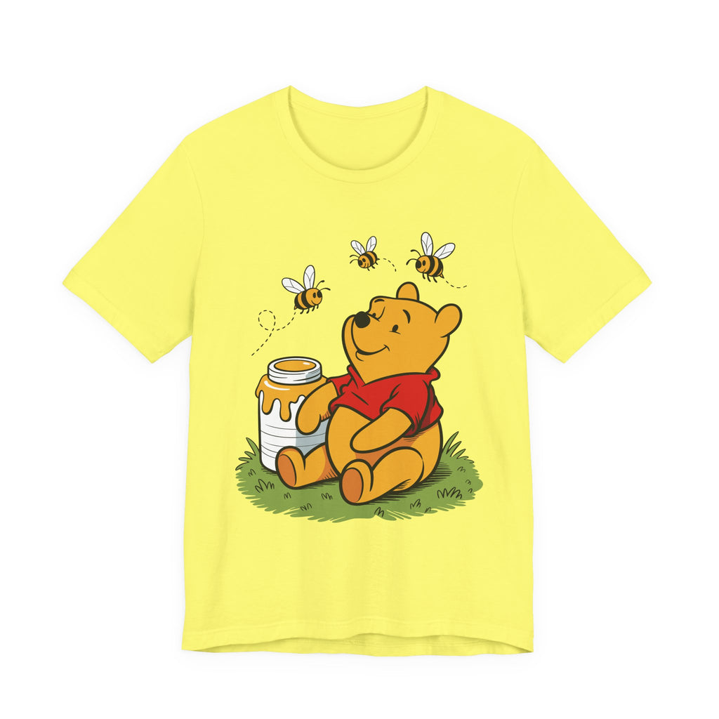 Cute Honey Bear Graphic Cozy Bee Lovers Unisex Shirt
