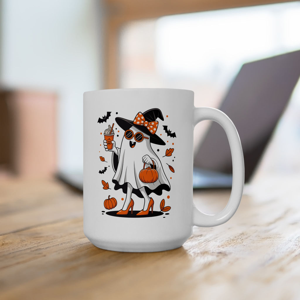 Halloween Coffee Mug – Spooky Autumn Ceramic Cup for Fall Vibes