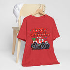 Merry Christmas Monster Truck  Festive Holiday Graphic Shirt