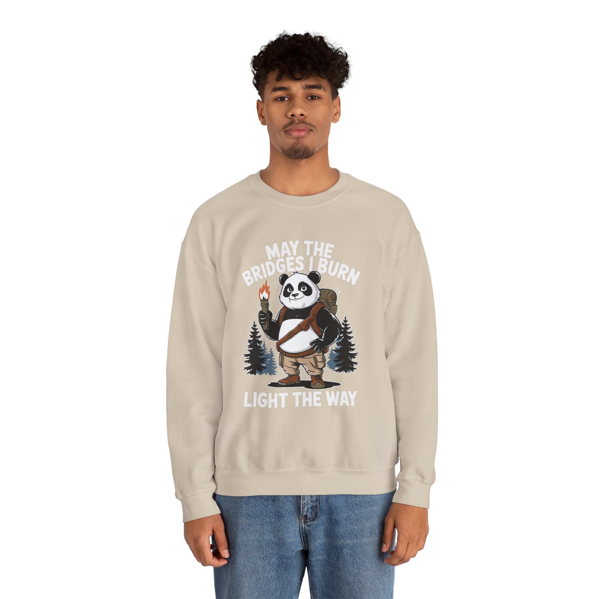 Adventure Panda Crewneck Sweatshirt