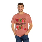 Merry Christmas Y'all T-shirt, Unisex Holiday Tee