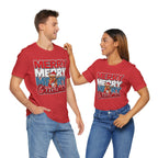 Merry Christmas Tee - Unisex Jersey Christmas Gift