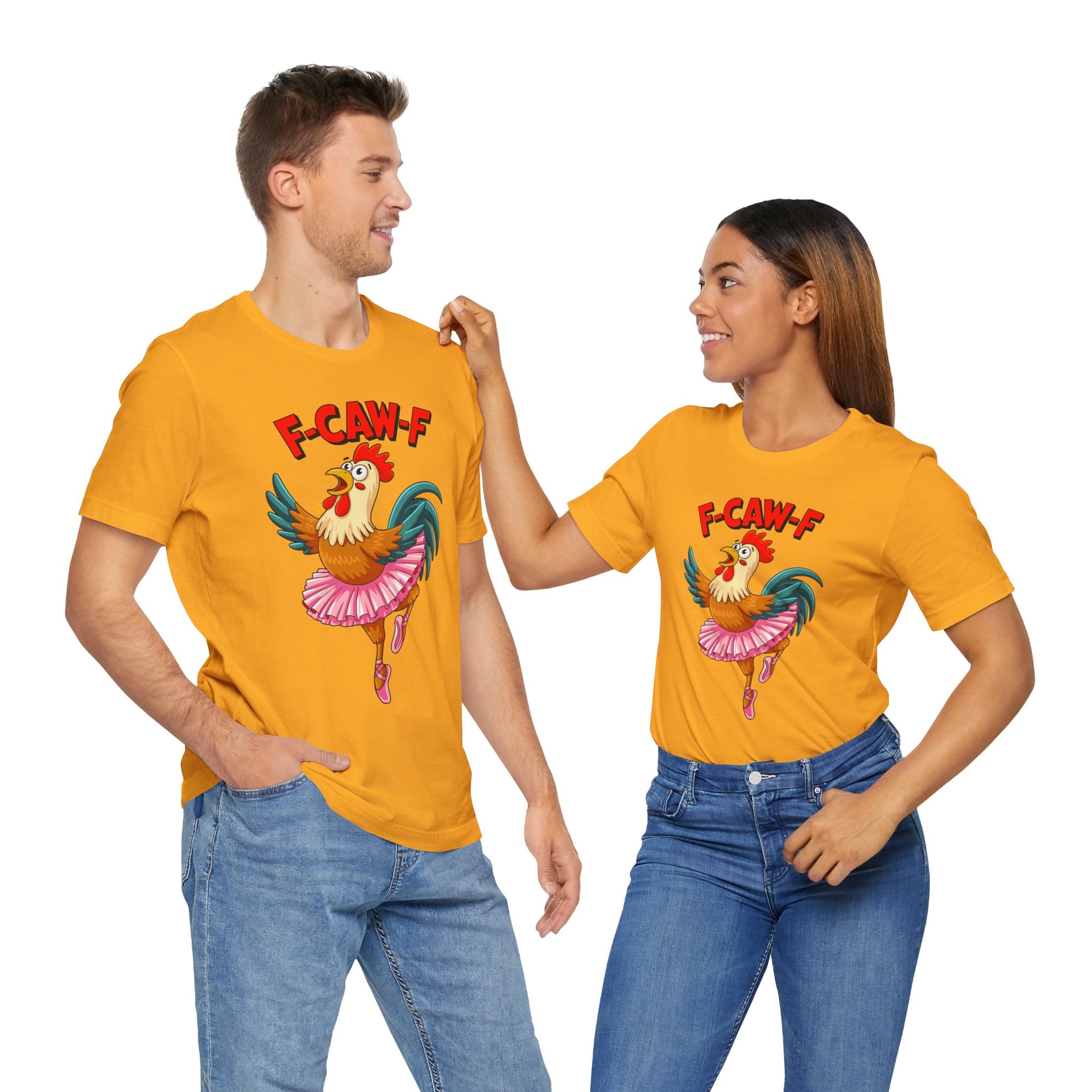 F-CAW-F Ballerina Rooster Tee