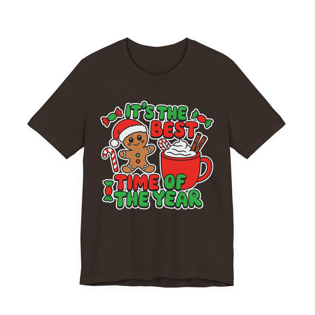 Holiday Cheer Tee - Unisex Jersey Short Sleeve Tee, Christmas Winter Celebration Shirt