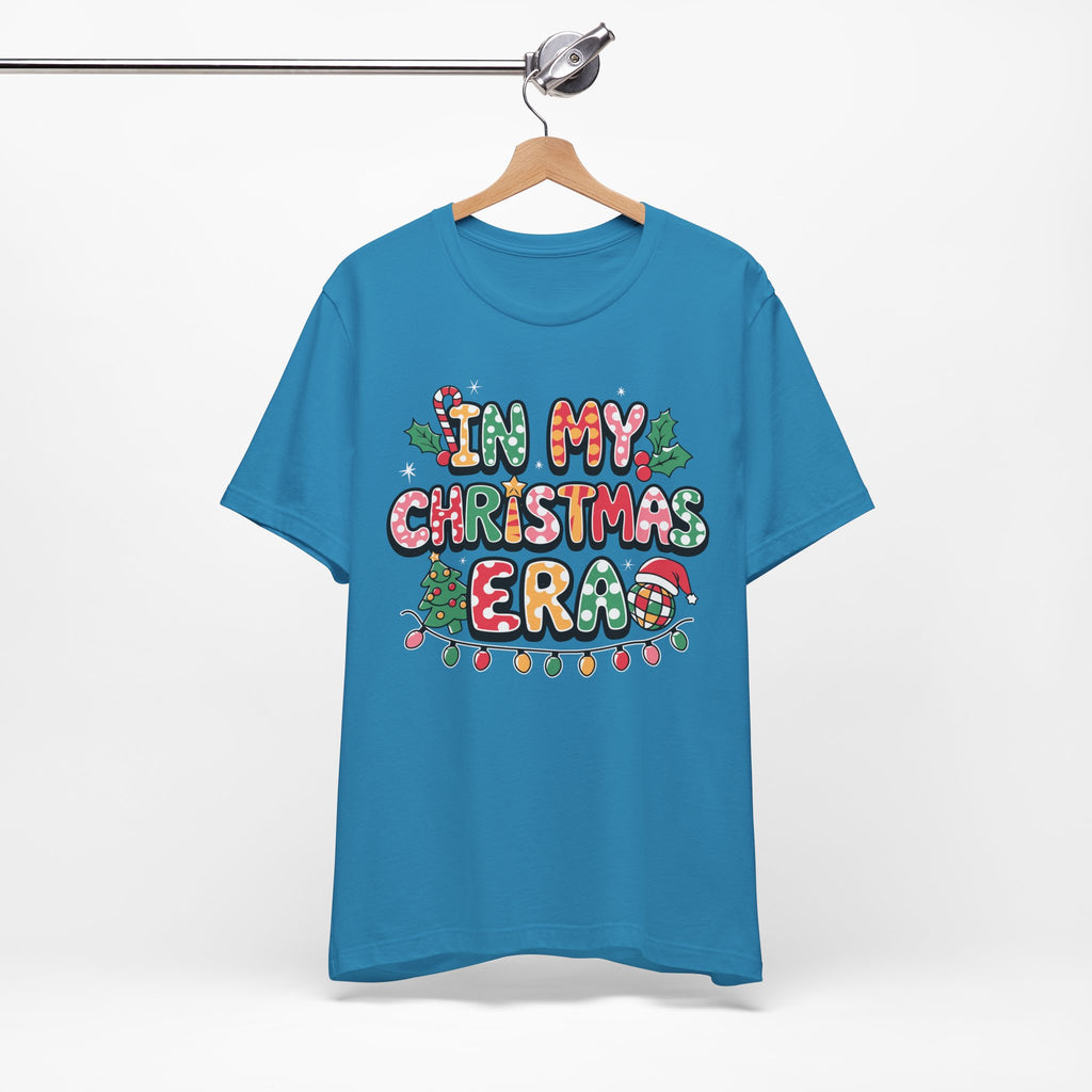 Festive Christmas Tee, Holiday Shirt, Unisex Christmas T-Shirt, Gift for Him/Her, Cozy Christmas Apparel, Merry and Bright Top