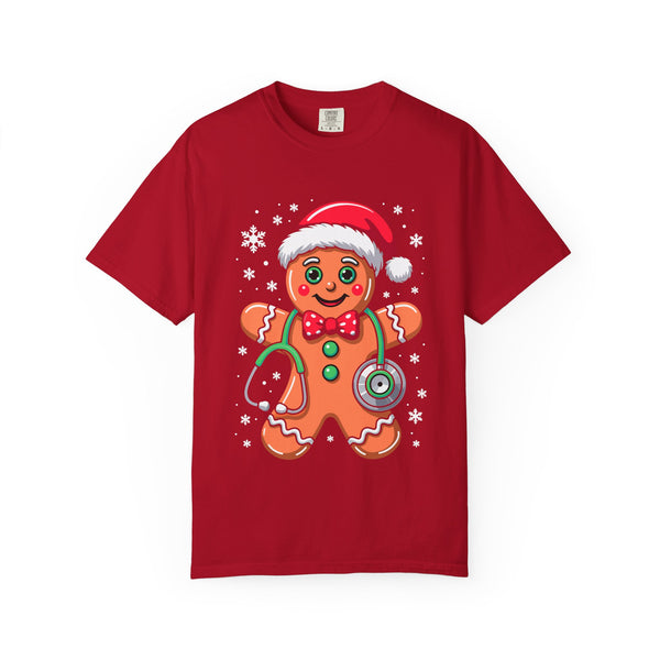 Gingerbread Holiday T-shirt, Festive Tee, Christmas Shirt