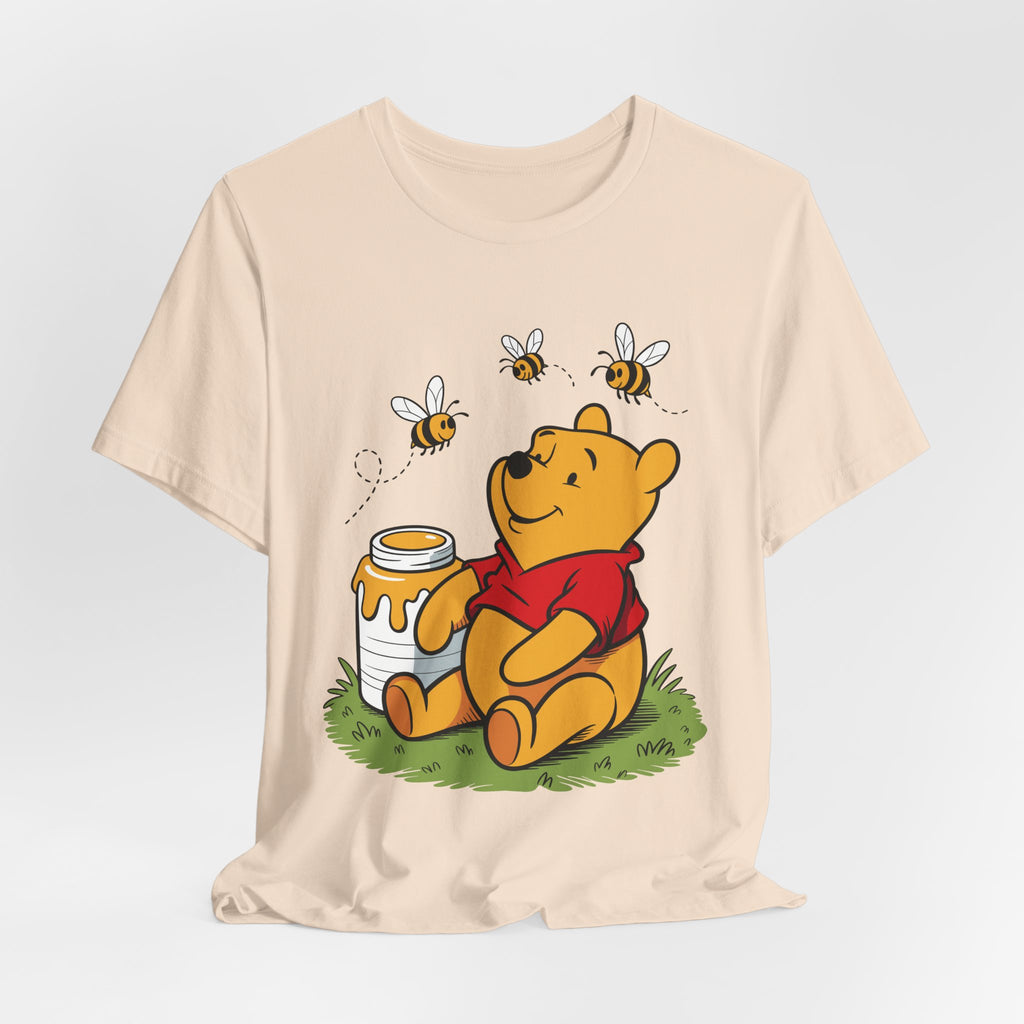Cute Honey Bear Graphic Cozy Bee Lovers Unisex Shirt