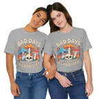 Bad Days Are a Part of a Good Life Retro Mushroom Tee