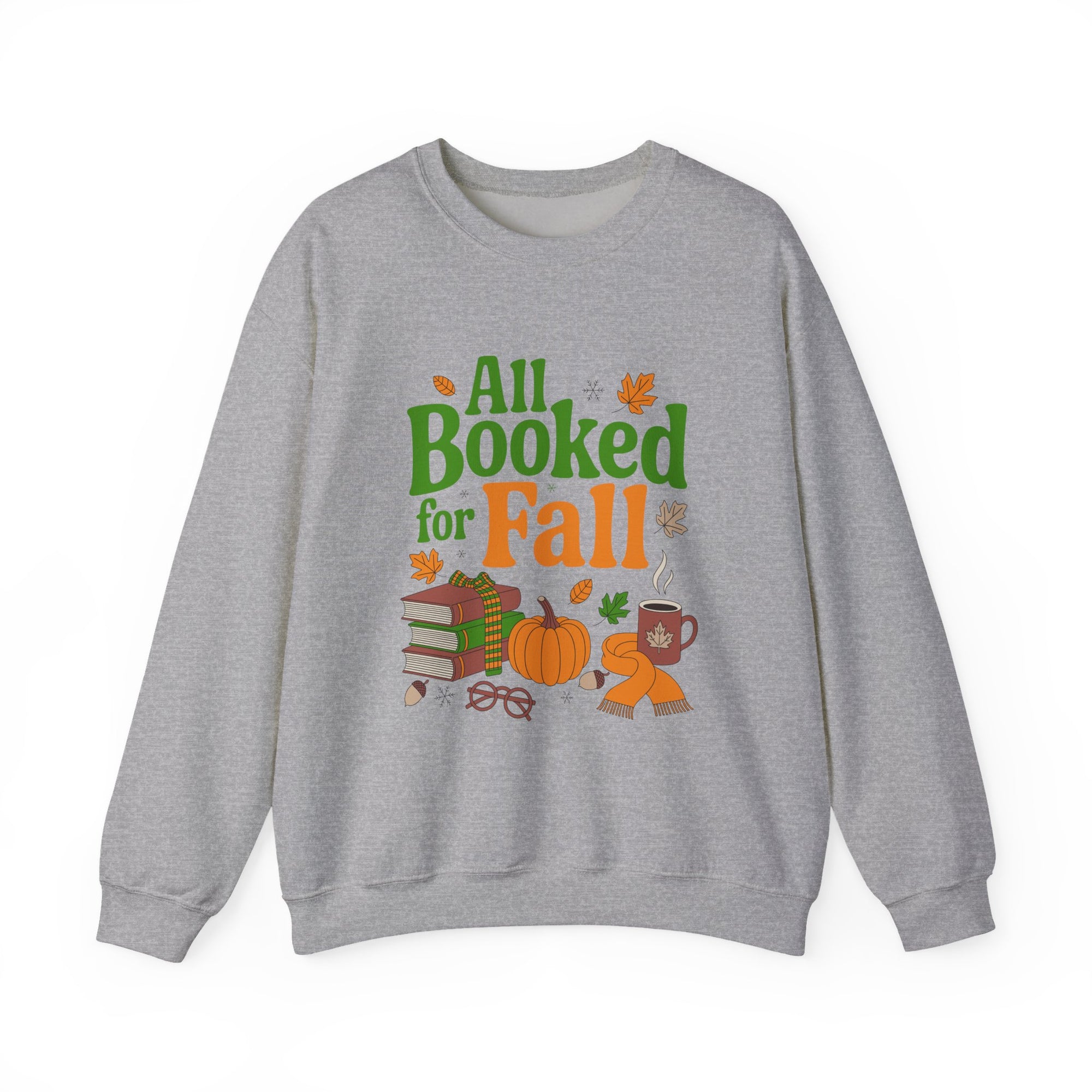 Fall-Themed Cozy Crewneck Sweatshirt