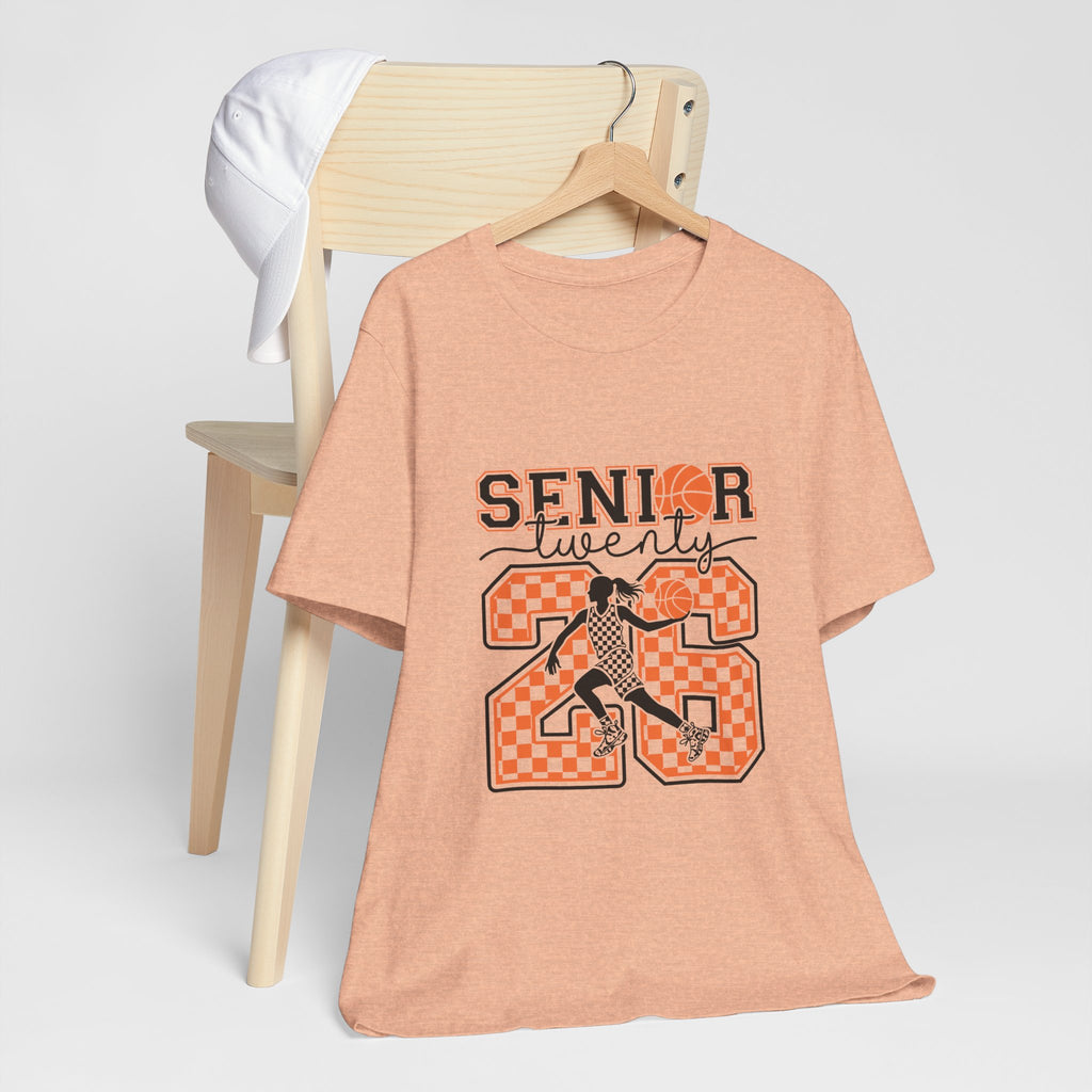 Senior Basketball Jersey Tee - Class of 2023 Unisex Graduation T-Shirt