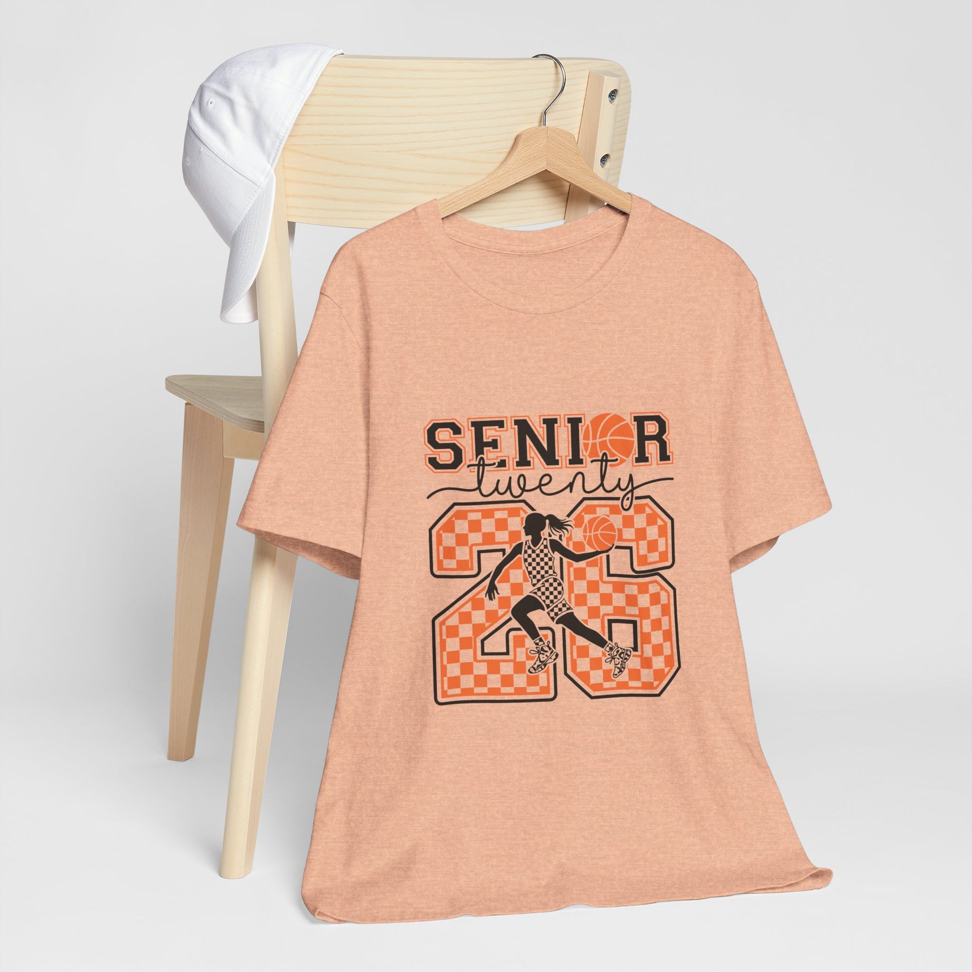 Senior Basketball Jersey Tee - Class of 2023 Unisex Graduation T-Shirt