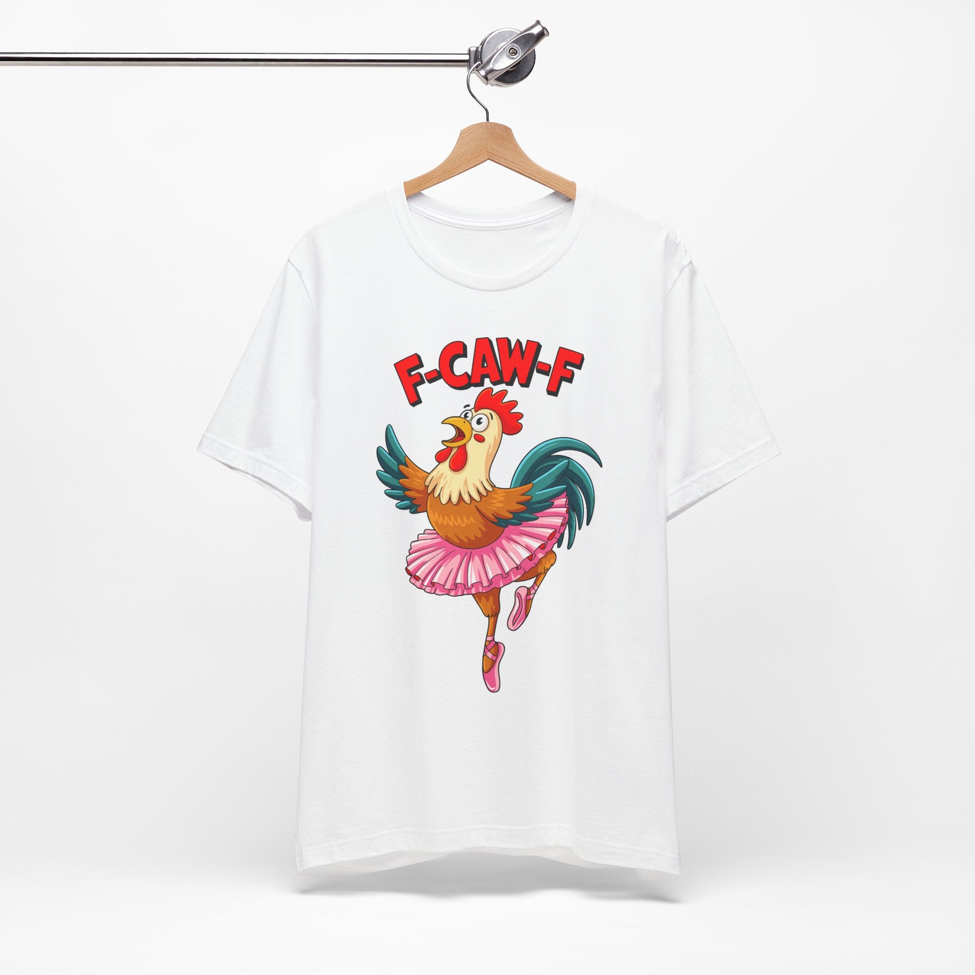 F-CAW-F Ballerina Rooster Tee