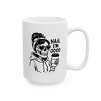 Funny Quote Ceramic Mug - Perfect Gift for Coffee Lovers, Home Office, Birthdays, Christmas