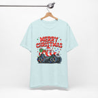 Merry Christmas Monster Truck  Festive Holiday Graphic Shirt