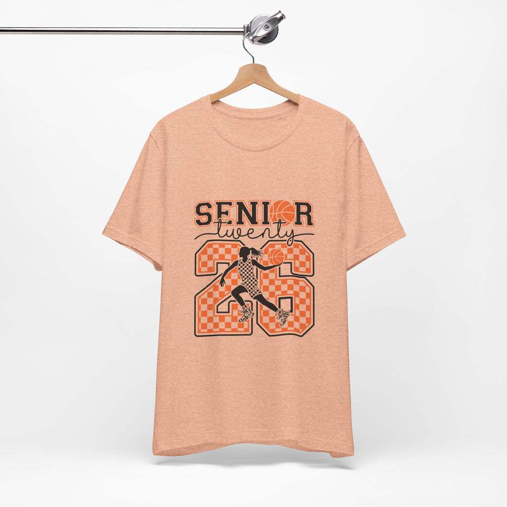 Senior Basketball Jersey Tee - Class of 2023 Unisex Graduation T-Shirt