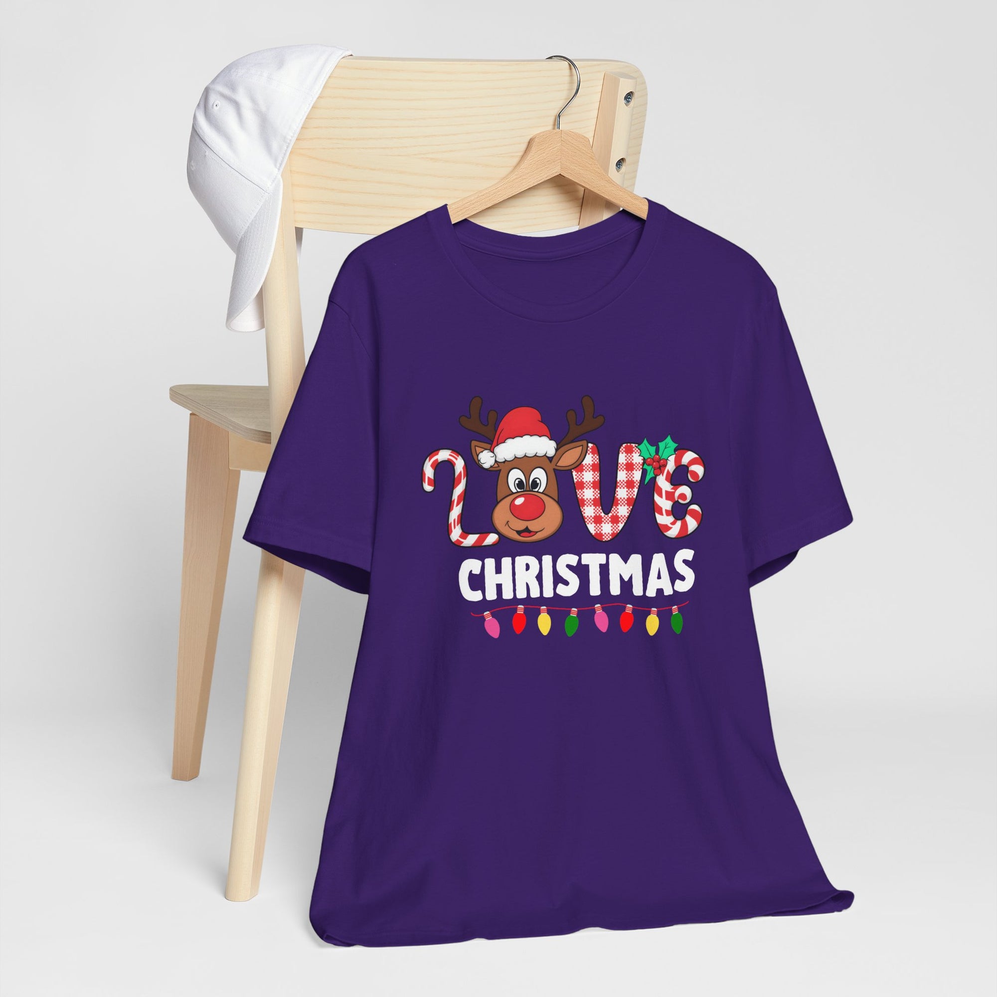Cute Holiday Love Reindeer Tee