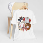 Baseball-Themed Unisex Jersey Tee, Perfect for Sports Fans, Great Gift for Game Days, Soft Cotton T-Shirt for Comfort.