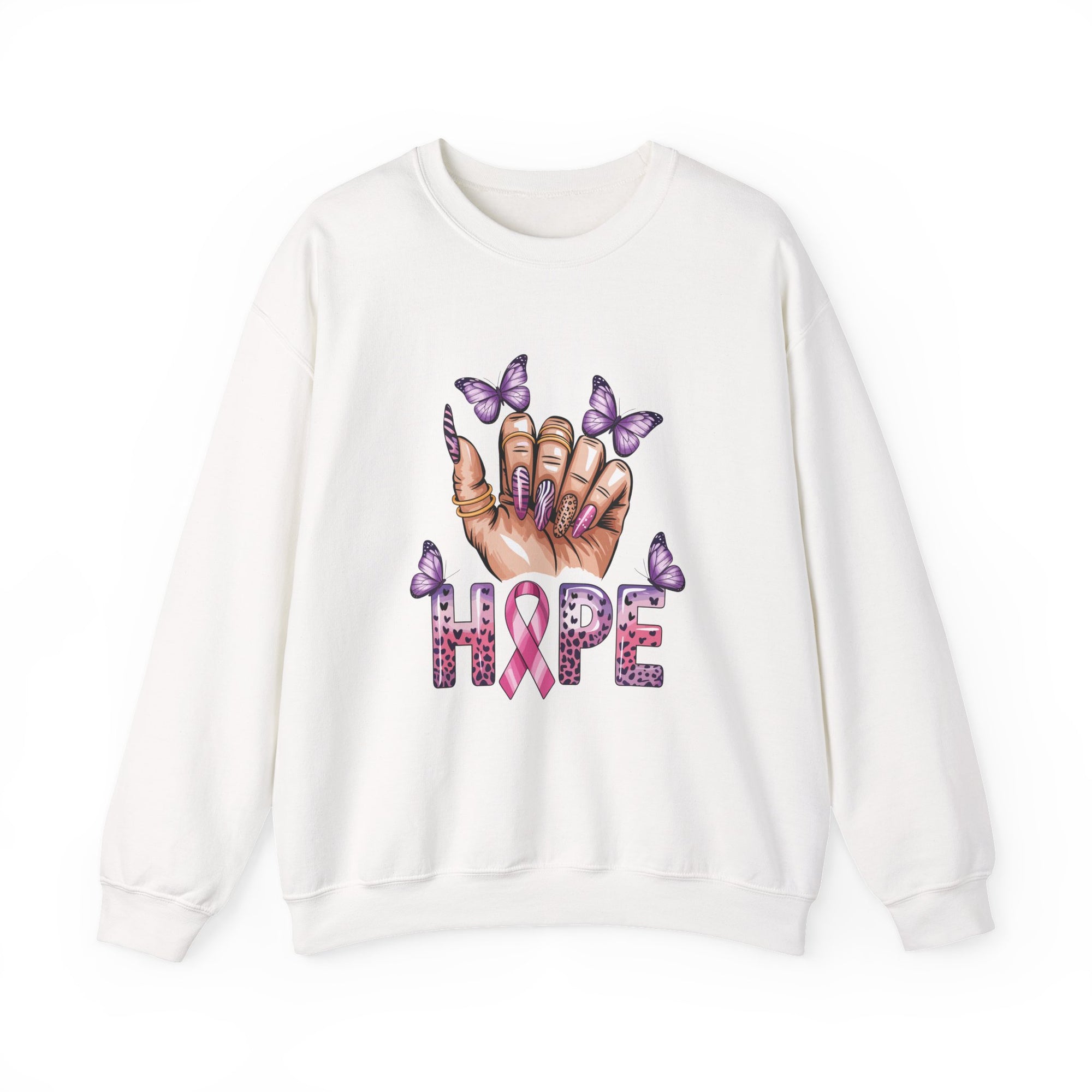 Hope Butterfly Crewneck Sweatshirt