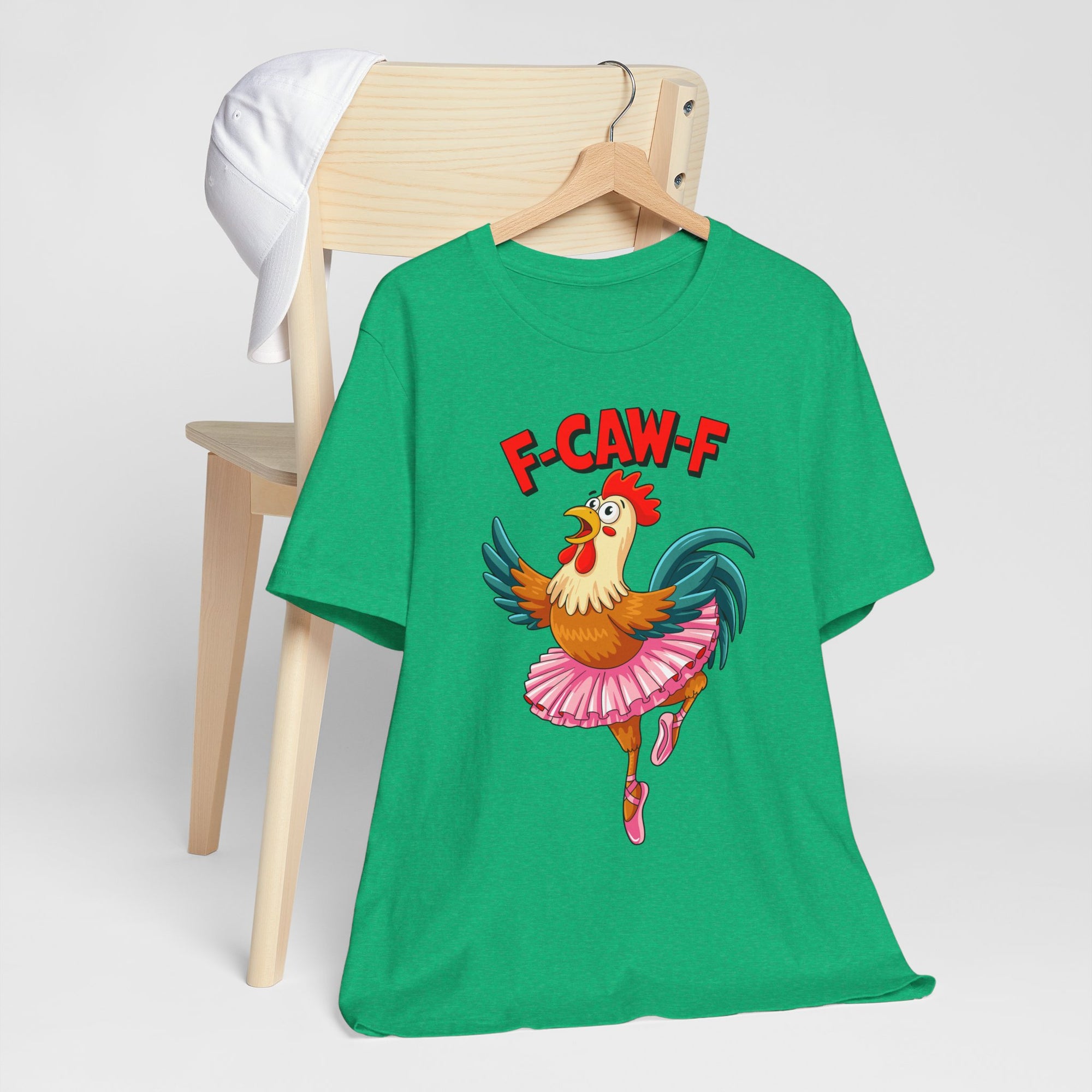 F-CAW-F Ballerina Rooster Tee