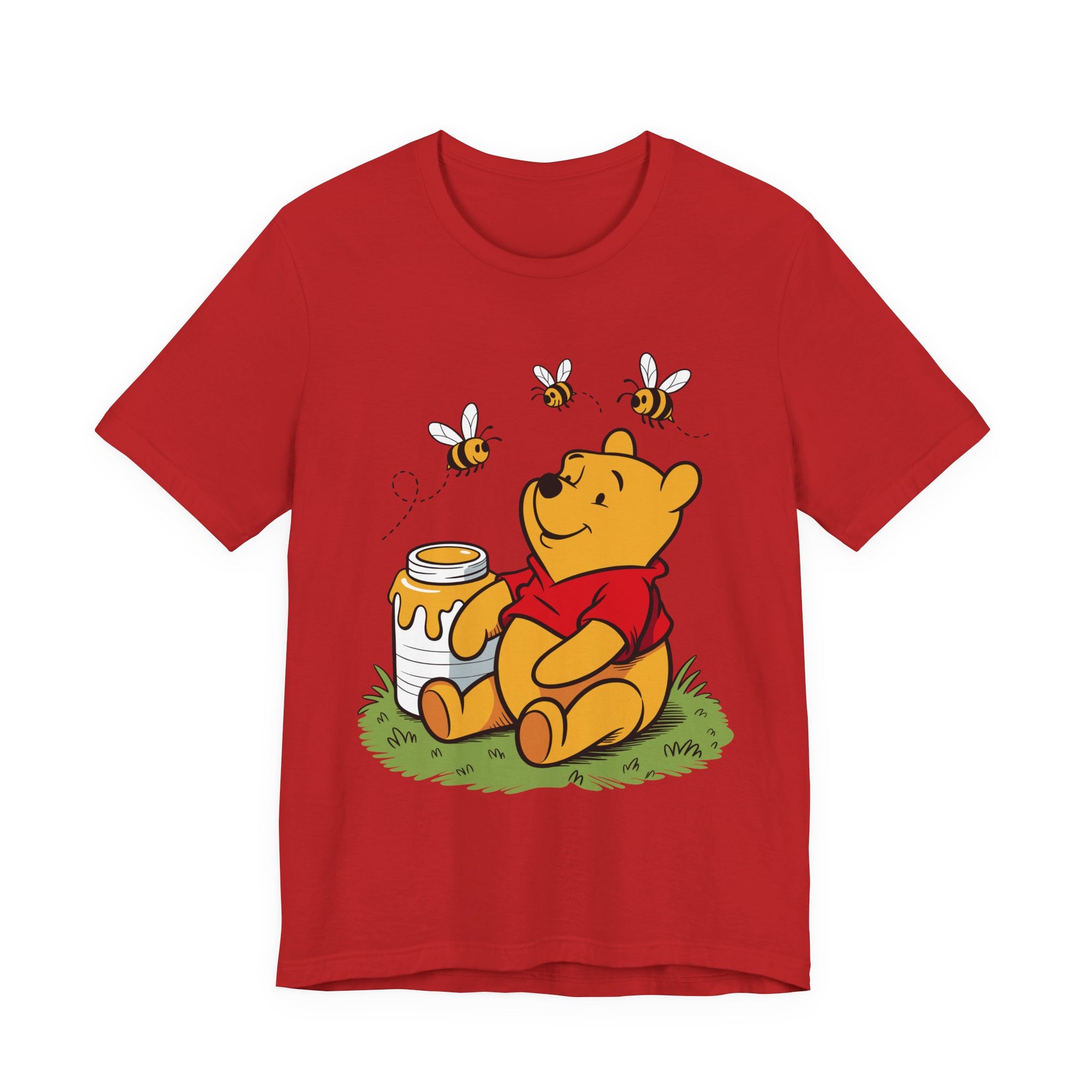Cute Honey Bear Graphic Cozy Bee Lovers Unisex Shirt