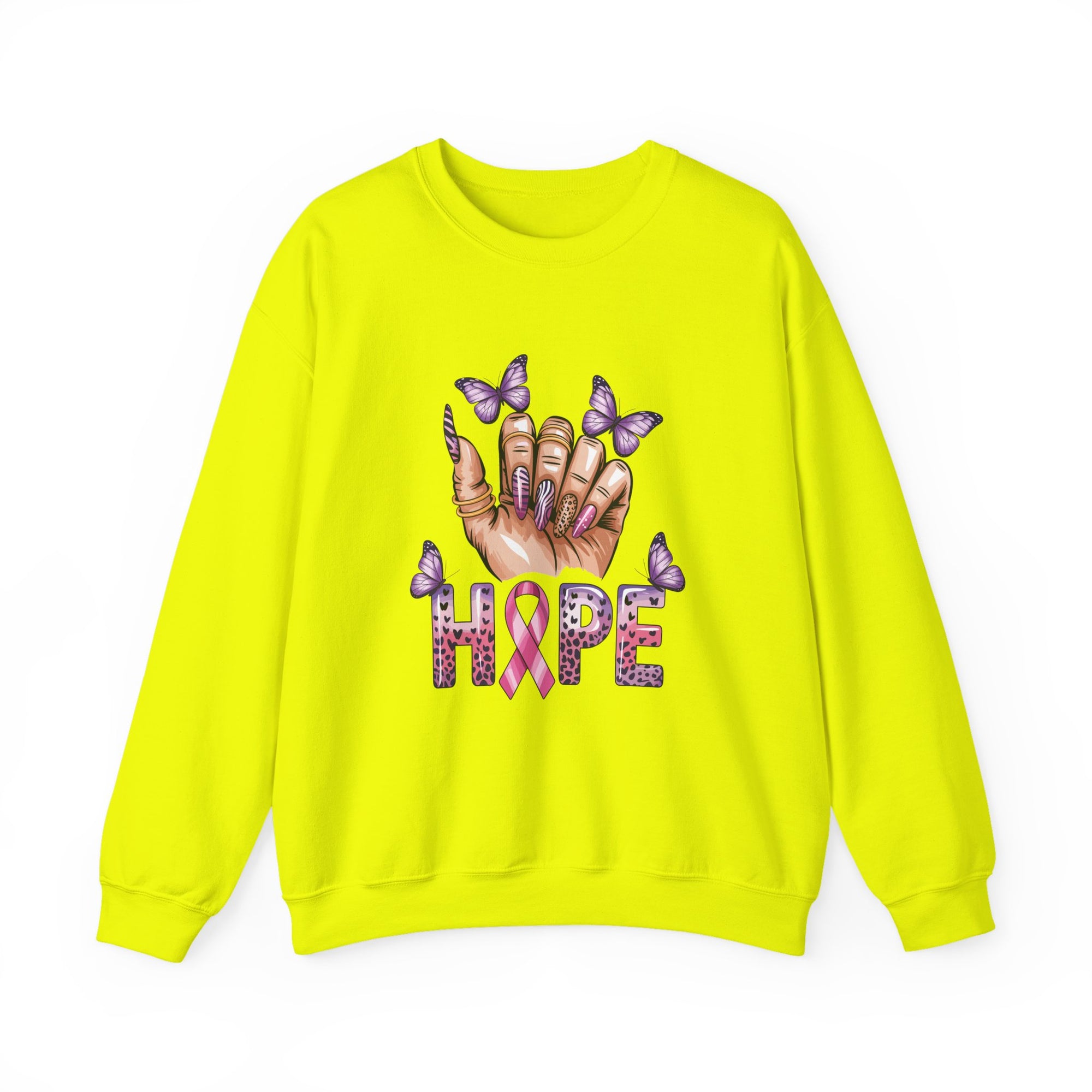 Hope Butterfly Crewneck Sweatshirt