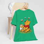 Cute Honey Bear Graphic Cozy Bee Lovers Unisex Shirt