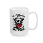 Funny Cat Mug, I Don't Want to Be Involved with Anyone But My Cat, Cat Lover Gift, Coffee Mug for Pet Owners, Cute Animal Design