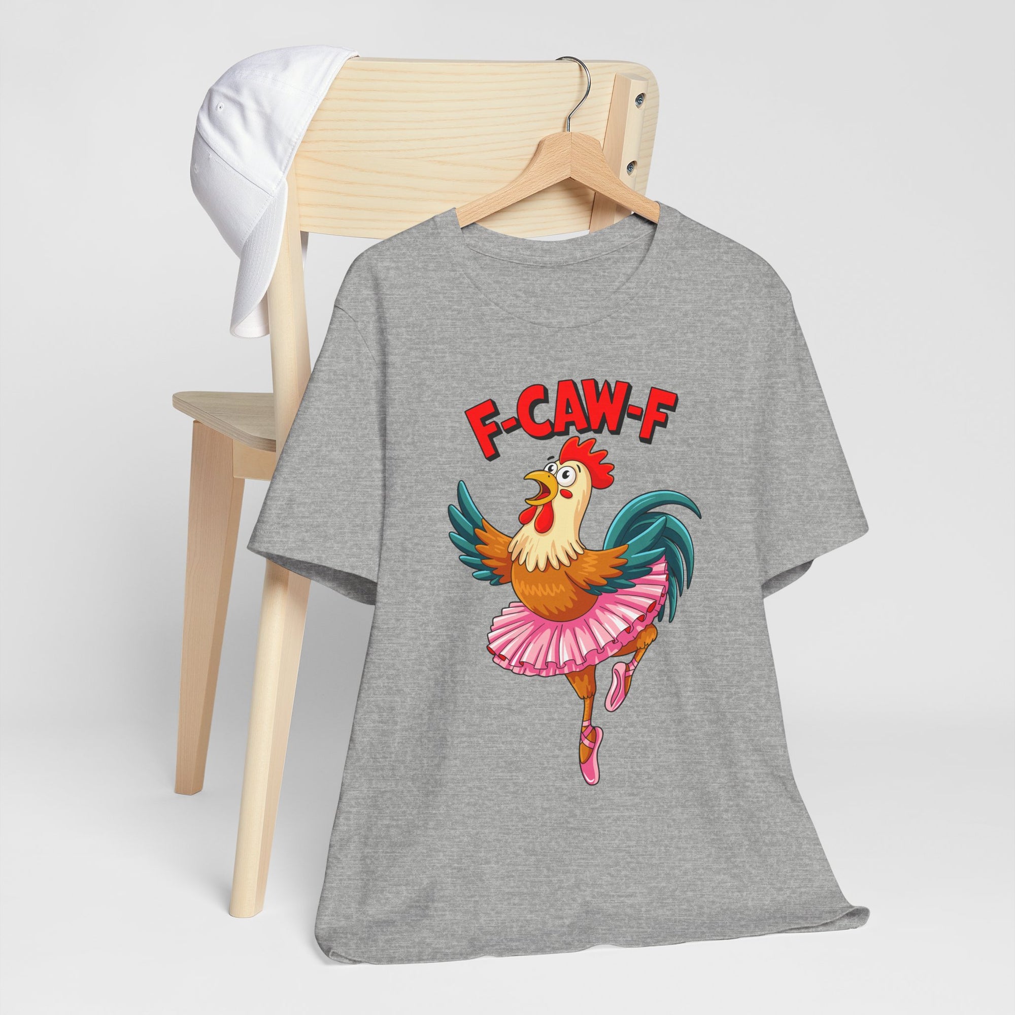 F-CAW-F Ballerina Rooster Tee