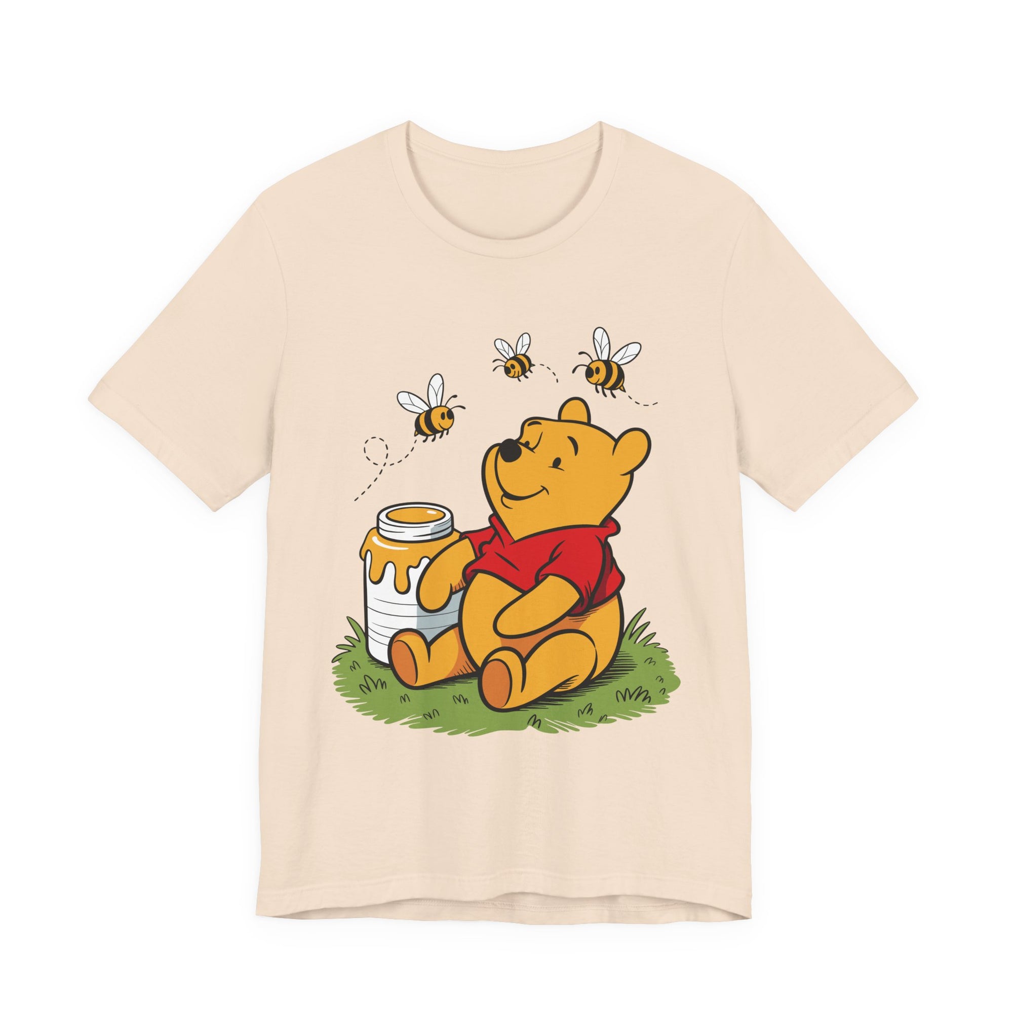 Cute Honey Bear Graphic Cozy Bee Lovers Unisex Shirt