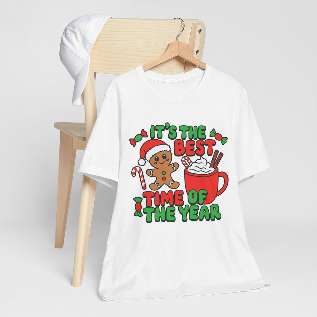 Holiday Cheer Tee - Unisex Jersey Short Sleeve Tee, Christmas Winter Celebration Shirt