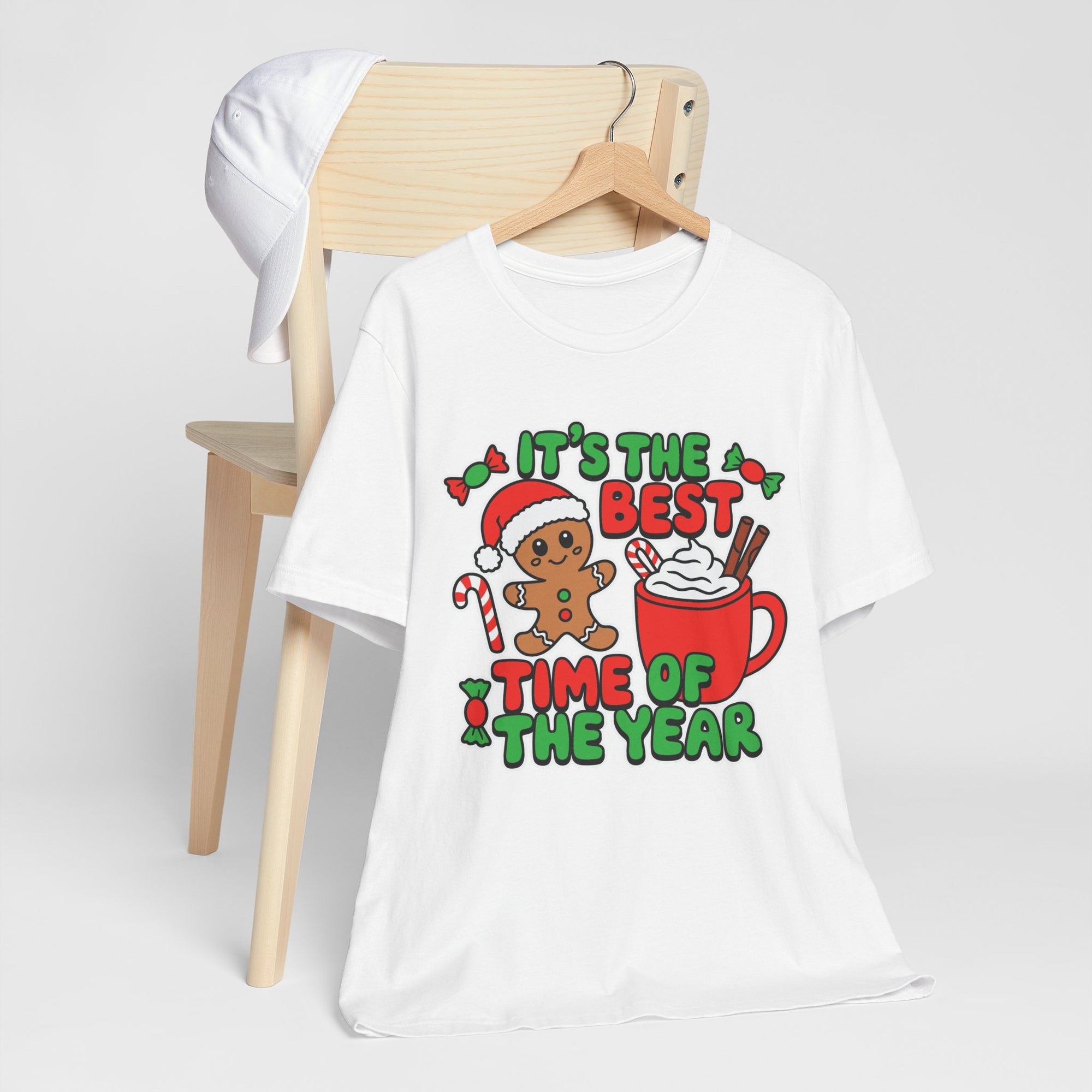 Holiday Cheer Tee - Unisex Jersey Short Sleeve Tee, Christmas Winter Celebration Shirt