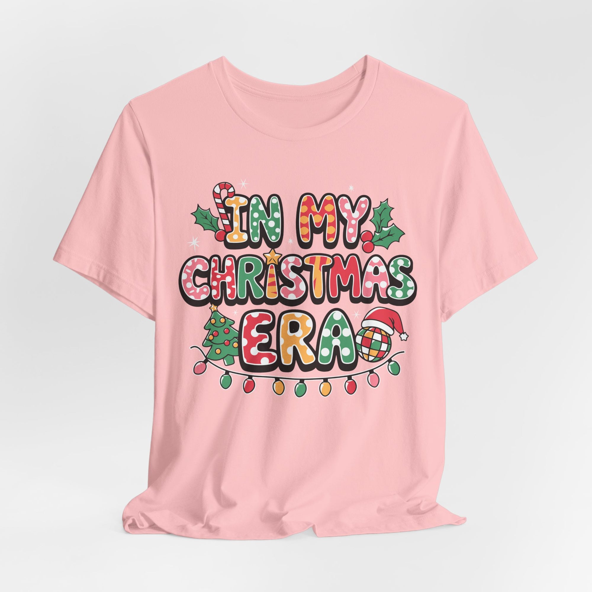 Festive Christmas Tee, Holiday Shirt, Unisex Christmas T-Shirt, Gift for Him/Her, Cozy Christmas Apparel, Merry and Bright Top